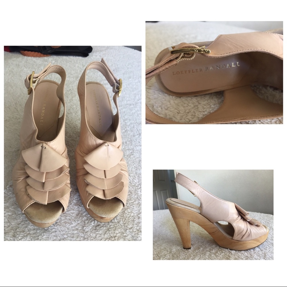 Loeffler Randall - Aspen Slingback Nude Heels